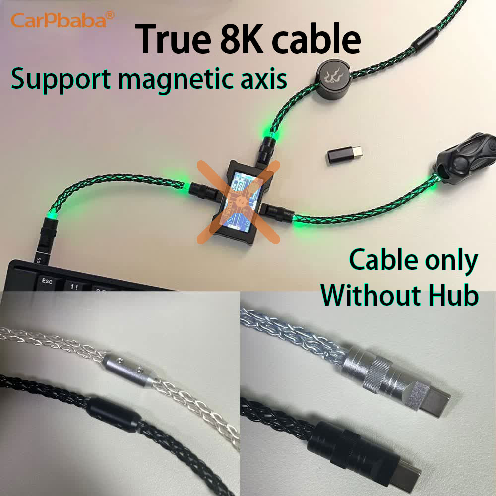 Esports Gaming Splitter - K4HM6 8K Gaming Line TypeC-TypeC Hub