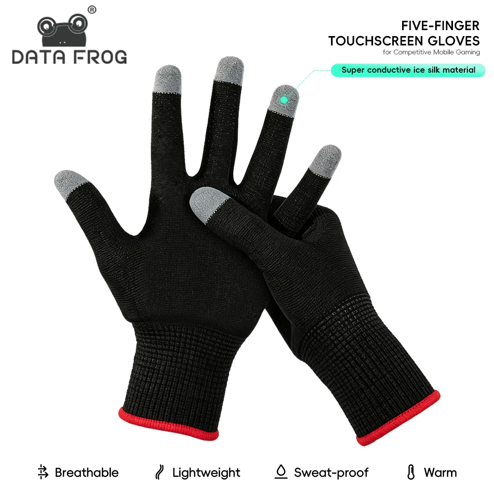 Esports Gaming Finger Sleeve - Rękawiczki do gier mobilnych Data Frog