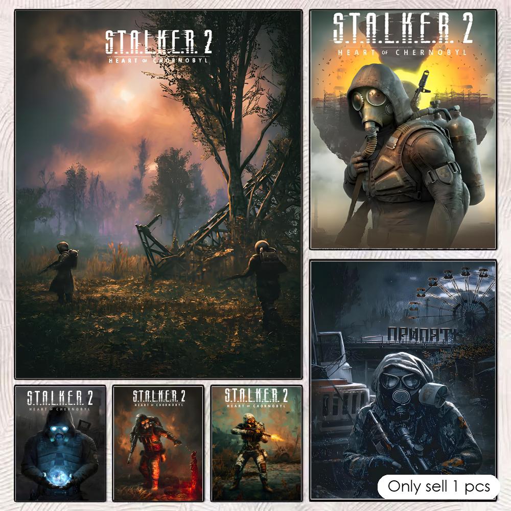 Esports Gaming Wallpaper - S-S.T.A.L.K.E.R-R 2 H-H-HeartS Plakat Dekoracyjny na