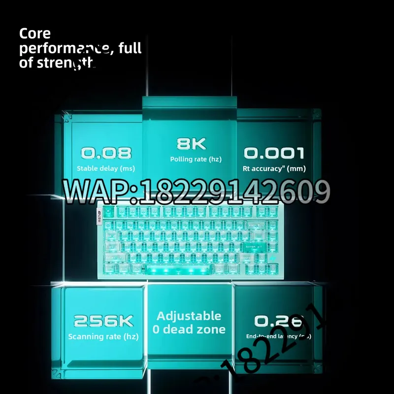 Esports Gamers - ATK RS7 Air Keyboard Magnetyczne przełączniki