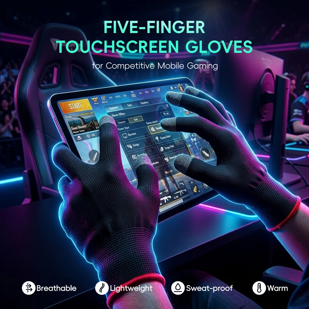 Rękawiczki do gier e-sportowyc – Esports Gaming Finger Sleeve recenzja i cena