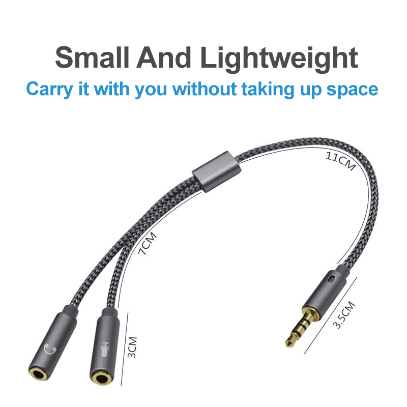 Rozdzielacz słuchawkowy 3.5mm  – Esports Gaming Splitter recenzja i cena