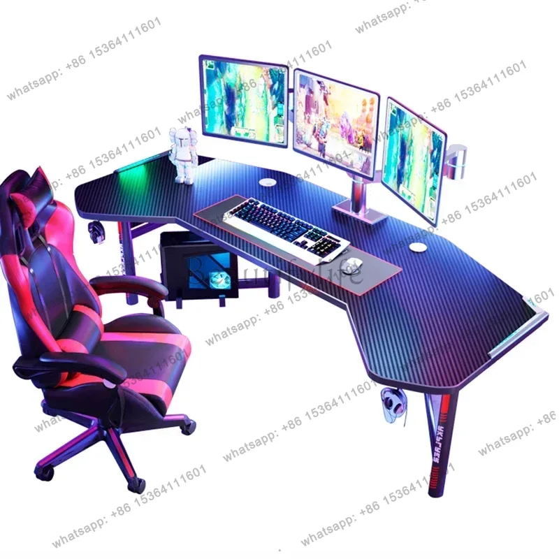 Białe biurko komputerowe, mebl – Esports Gaming Furniture recenzja i cena