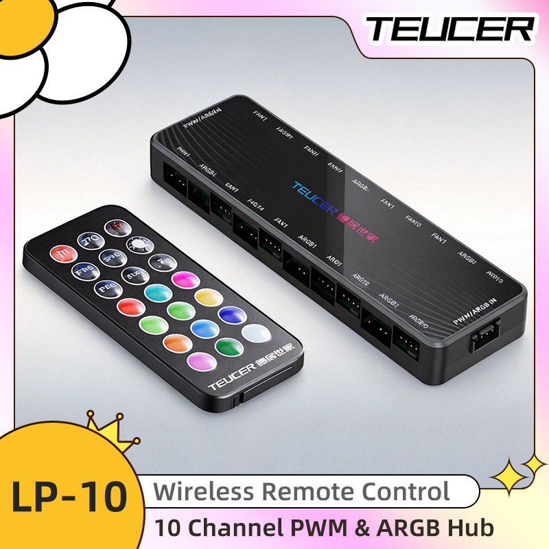 Hub wentylatorów LP-10 ARGB PW – Esports Gaming Splitter recenzja i cena
